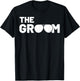 The Groom Squat Bachelor Supplies Party Wedding T-Shirt - T-Shirt | Black