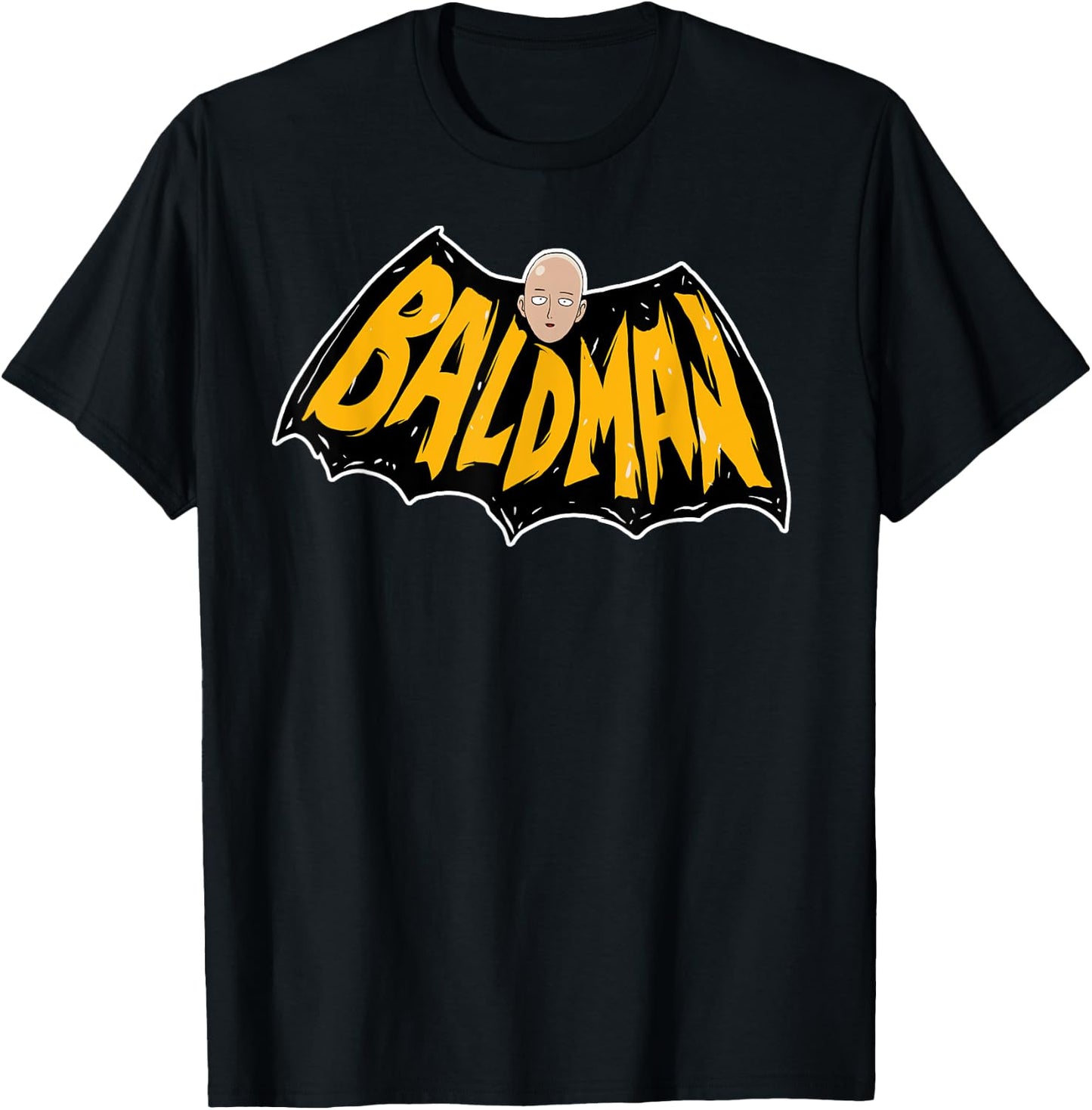Baldman Funny Bald Shirt , Bald Head Gift, Bald Guy T-Shirt - T-Shirt | Black