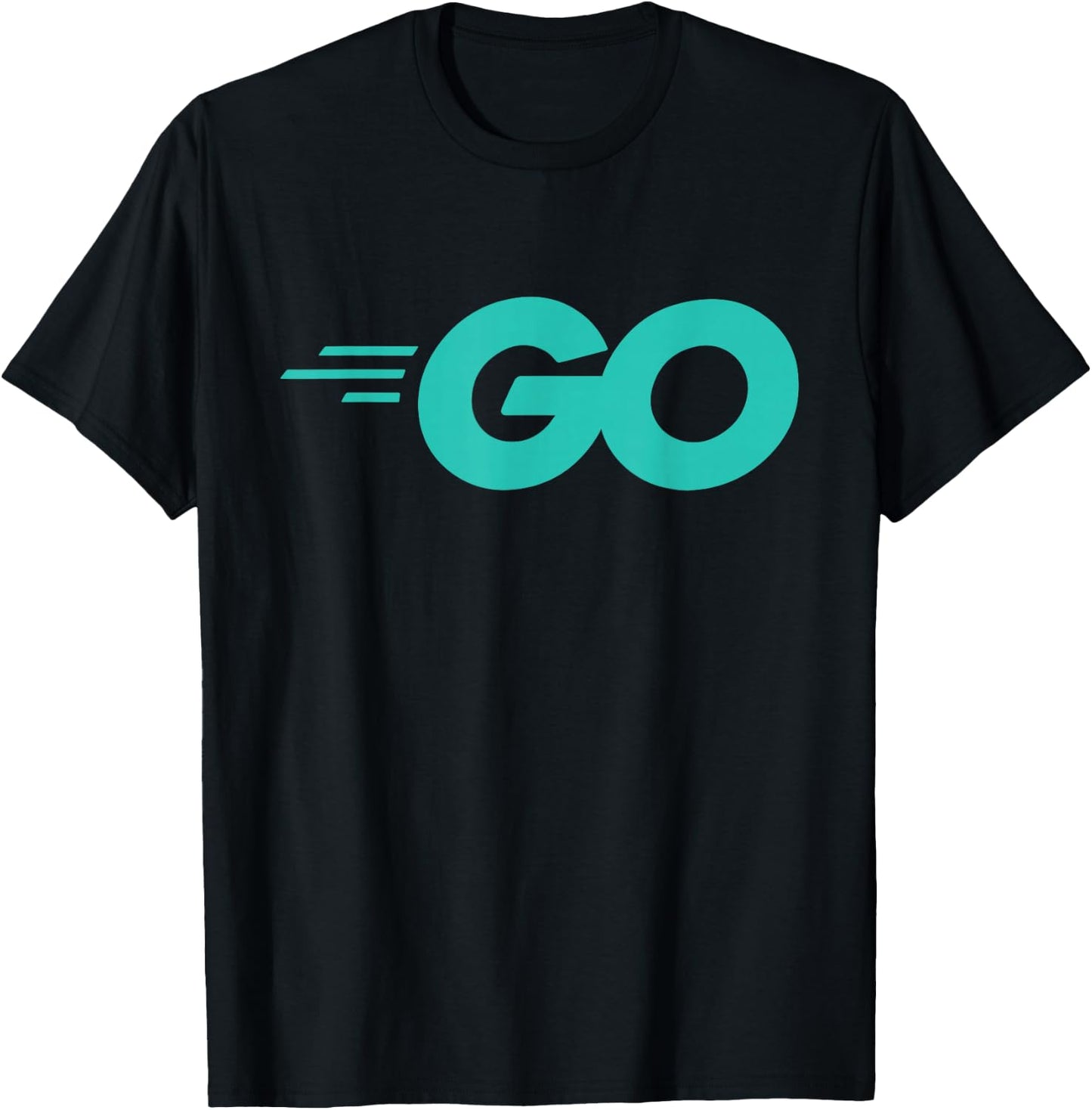 Go Programming Language Design With Go Logo Go Developers T-Shirt - T-Shirt | Black