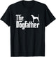 treeing tennessee brindle DogFather Funny Dog Dad T-Shirt - T-Shirt | Black