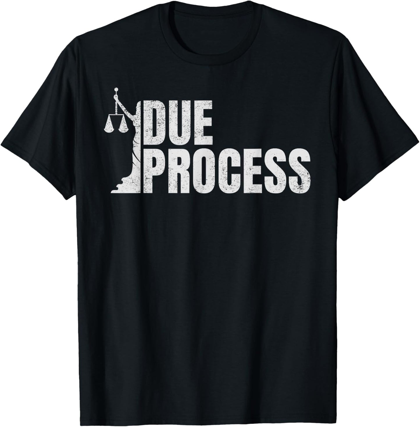 Process Due all Legal Rights Lawyer for Civil Rights Lawyers T-Shirt - T-Shirt | Black