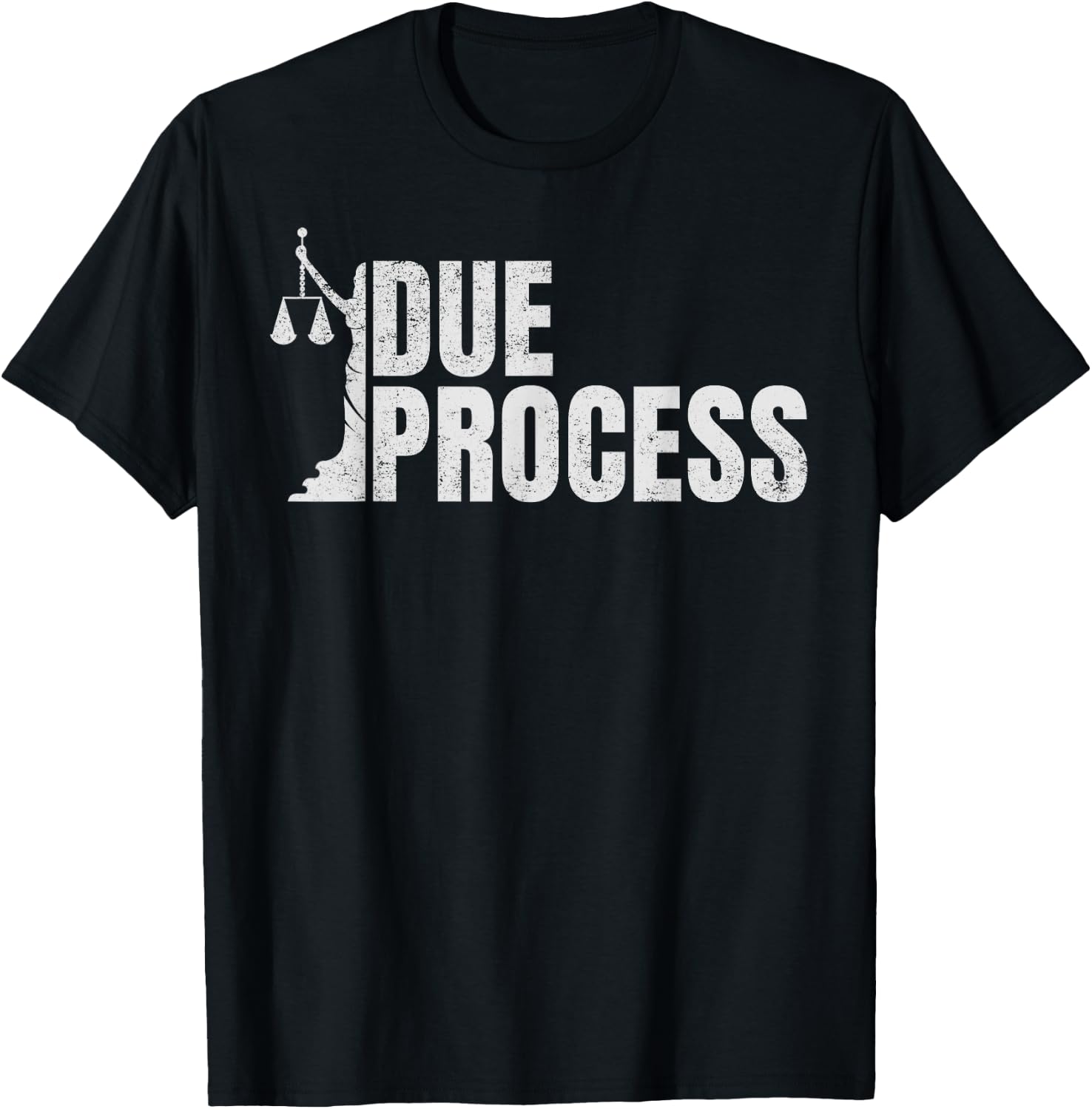Process Due all Legal Rights Lawyer for Civil Rights Lawyers T-Shirt - T-Shirt | Black