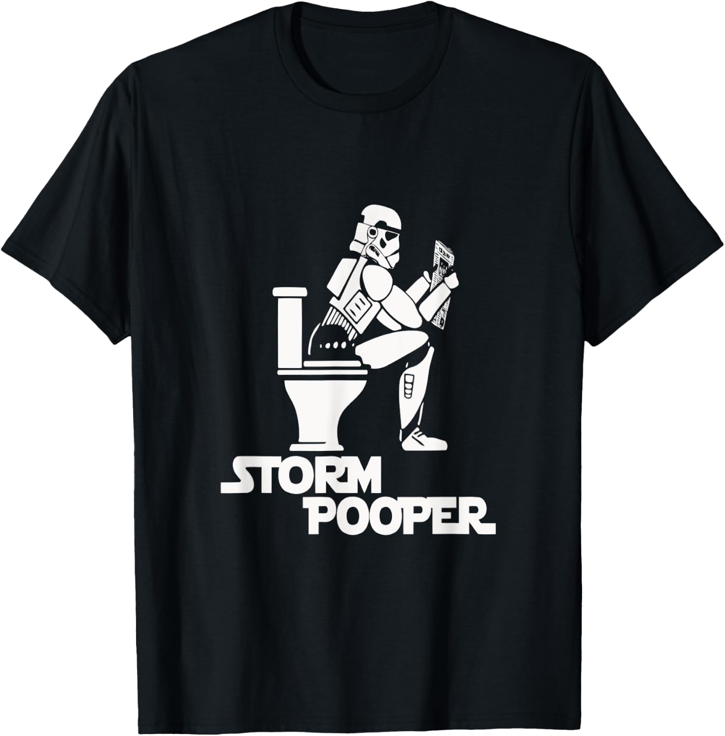 Storm Pooper T shirt T-Shirt - T-Shirt | Black