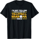 My Volleyball Grandma voice Volleyball Grandma T-Shirt - T-Shirt | Black