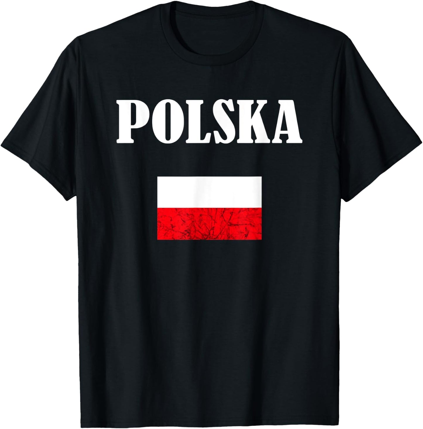 Polska Polish Roots Polish Eagle Poland Flag Polish Pride T-Shirt - T-Shirt | Black