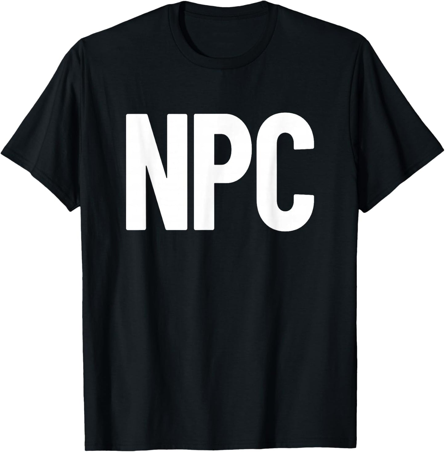 NPC Non Playable Character RPG Role Playing Game NPC T-Shirt - T-Shirt | Black