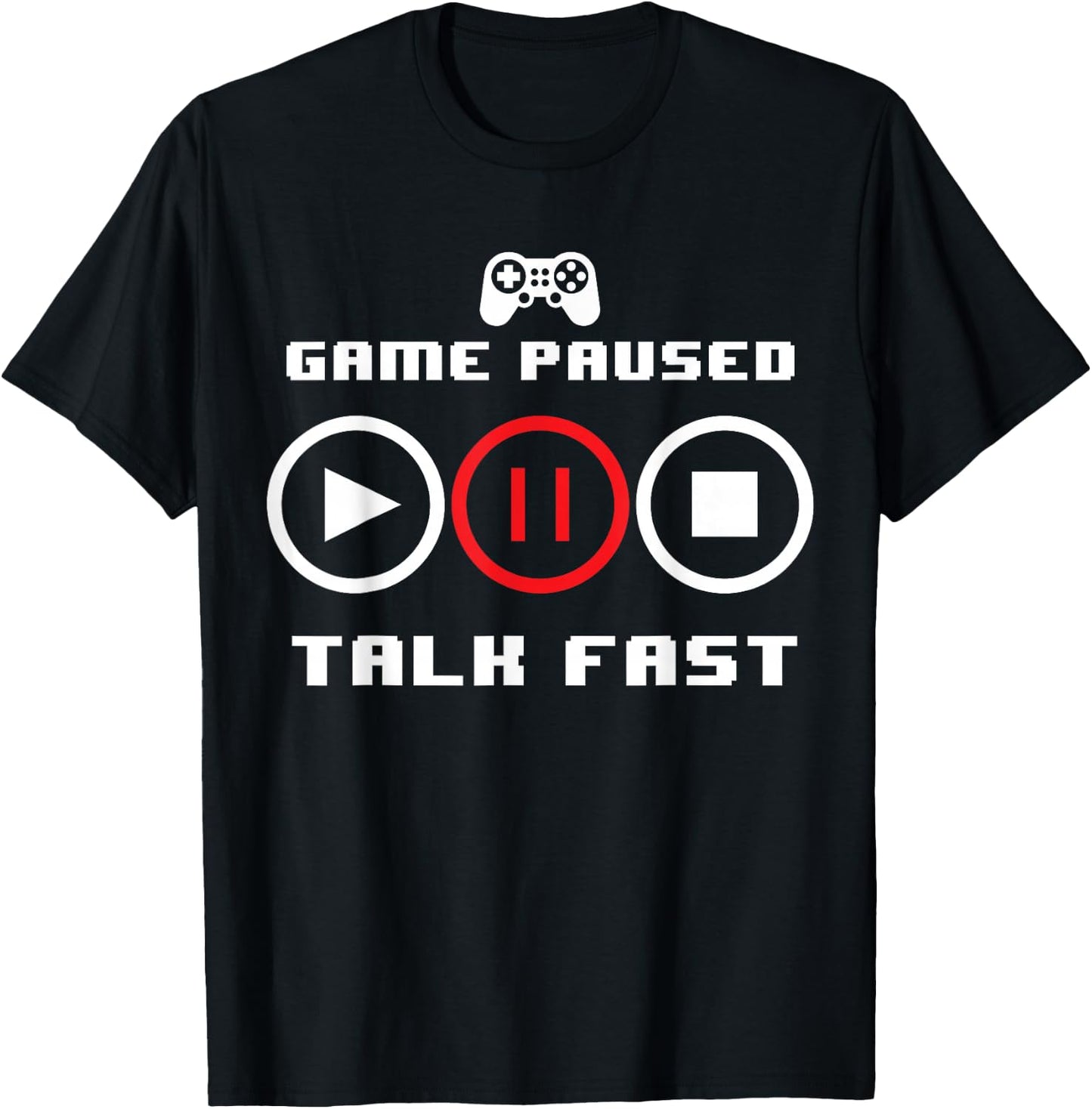 Funny Video Game Women Video Gaming Player Gamer T-Shirt - T-Shirt | Black