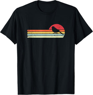 Bird Watching Shirt Men Women Retro Bird Watching T-Shirt - T-Shirt | Black