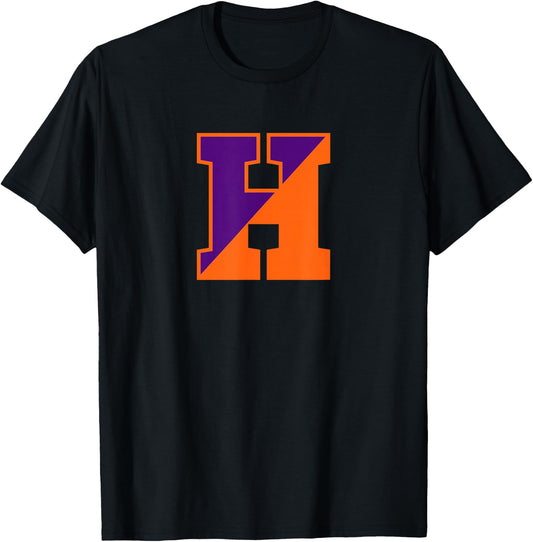 Hobart College Statesmen Monogram Logo HWSC T-Shirt - T-Shirt | Black