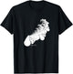 Tsunami Big Wave Ink Blot Rorschach Test Art Design T-Shirt - T-Shirt | Black
