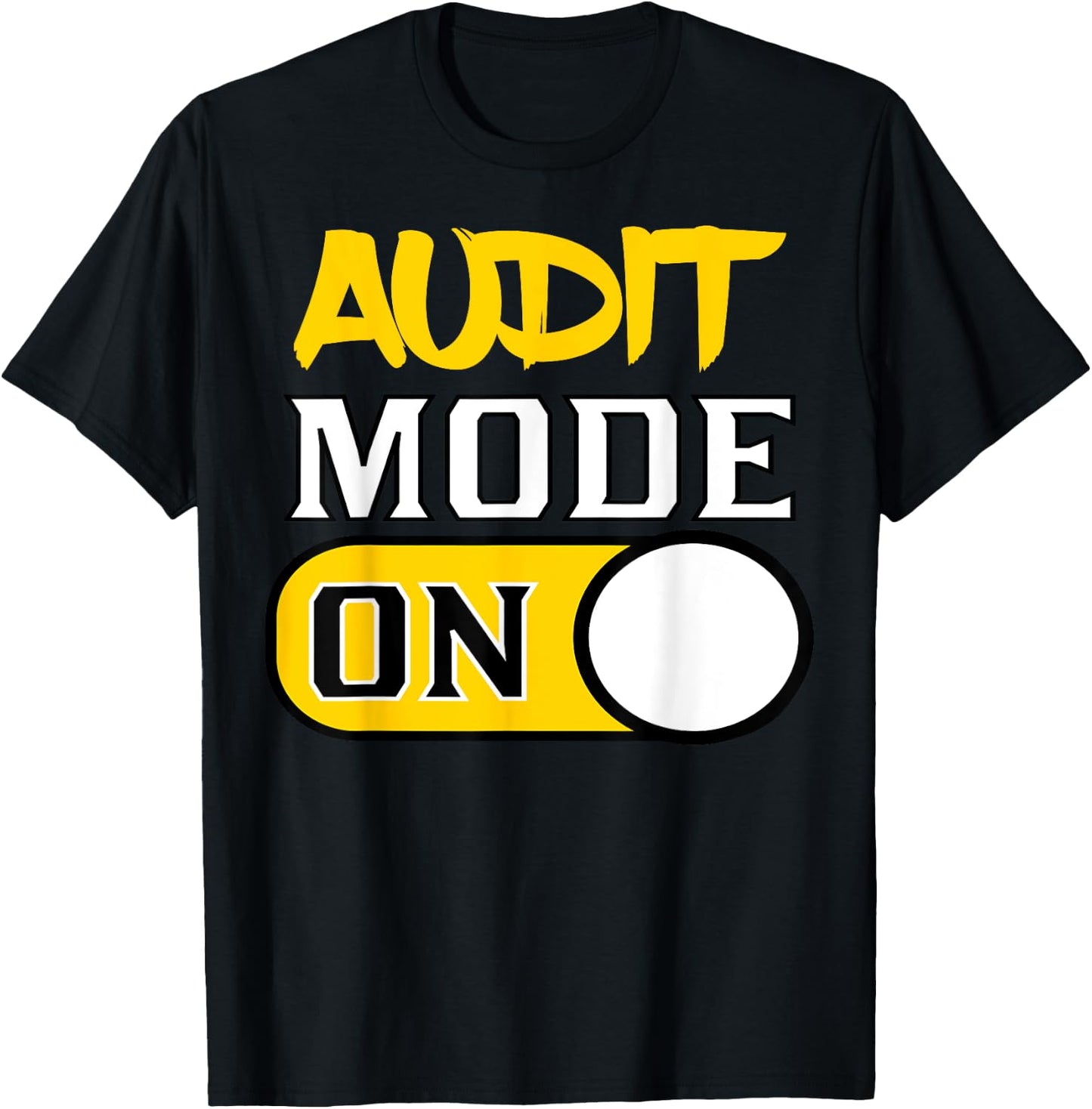 Audit Accounting Shirt T-Shirt - T-Shirt | Black