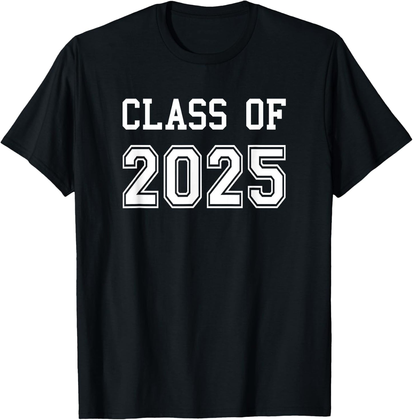 Class of 2025 Graduation School Grad 2025 Graduate T-Shirt - T-Shirt | Black