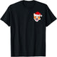 Corgi Santa Christmas Shirt Pocket Dog Funny Xmas T-Shirt - T-Shirt | Black