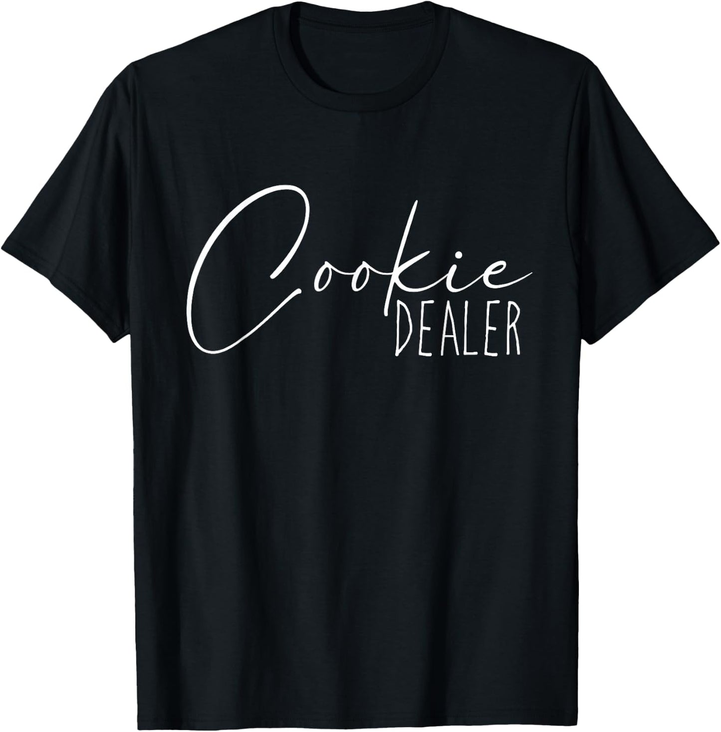 Cookie Gift Cookies Lovers - Chocolate Cookie Dealer T-Shirt - T-Shirt | Black