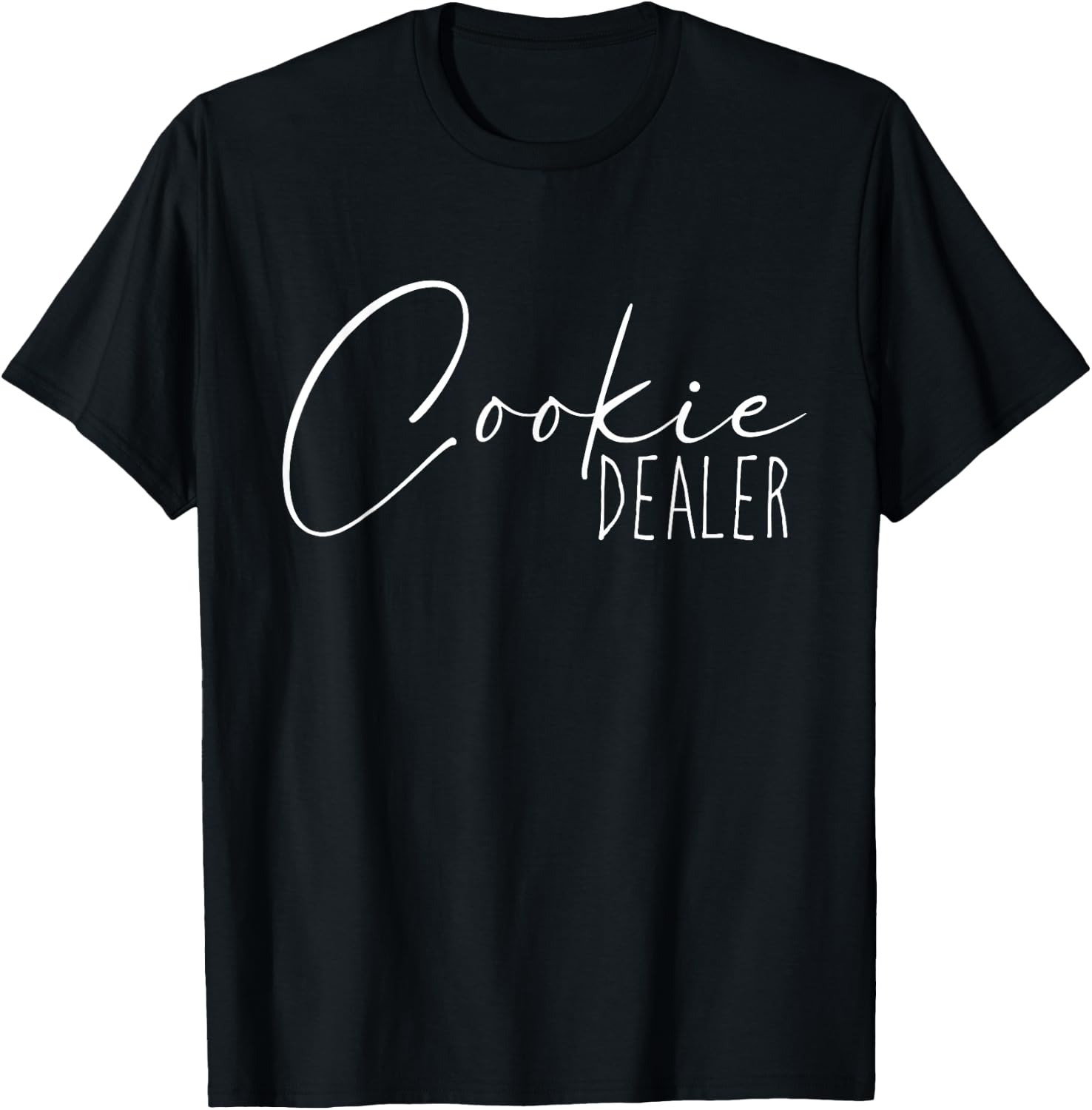 Cookie Gift Cookies Lovers - Chocolate Cookie Dealer T-Shirt - T-Shirt | Black
