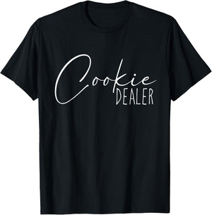 Cookie Gift Cookies Lovers - Chocolate Cookie Dealer T-Shirt - T-Shirt | Black