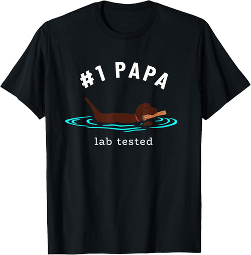 Lab Grandpa Chocolate Labrador Retriever Dog #1 Papa Men