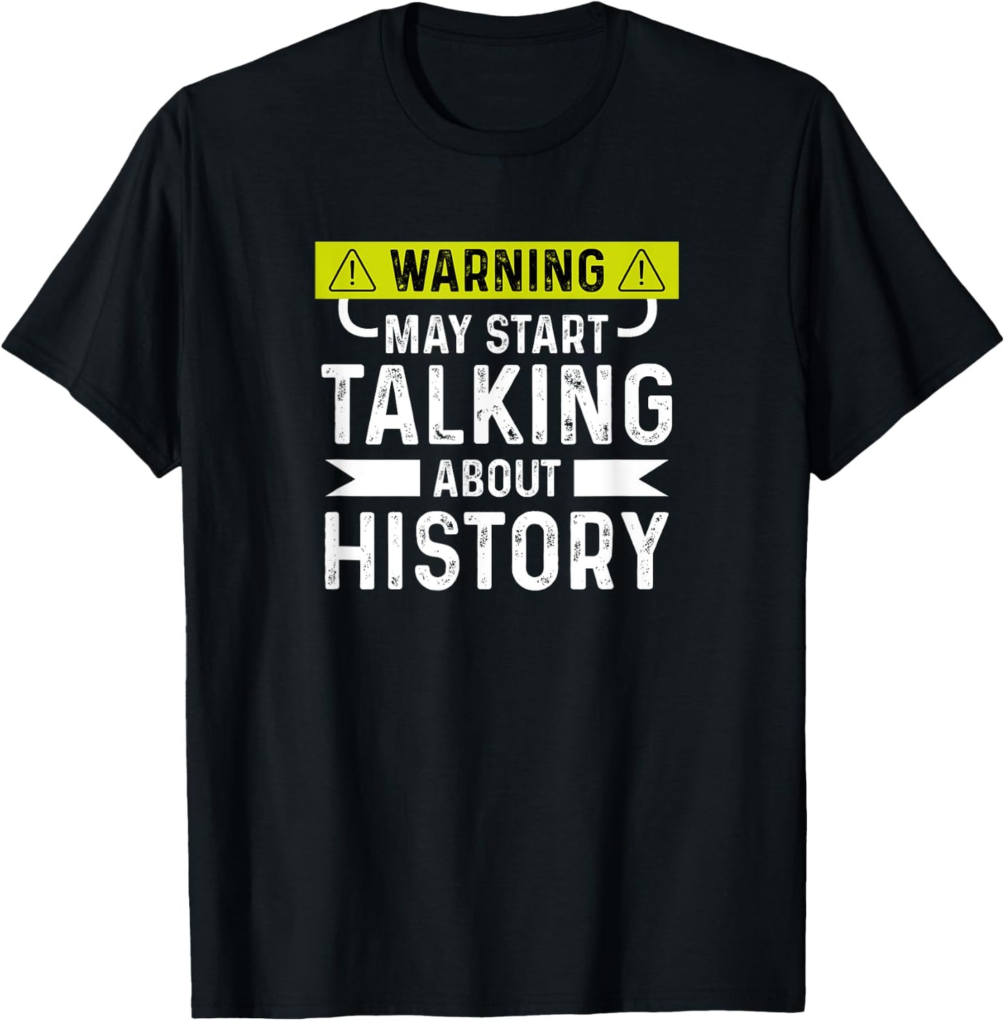 I Love History Funny History Lover T-Shirt - T-Shirt | Black