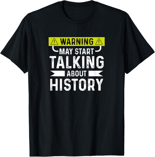 I Love History Funny History Lover T-Shirt - T-Shirt | Black