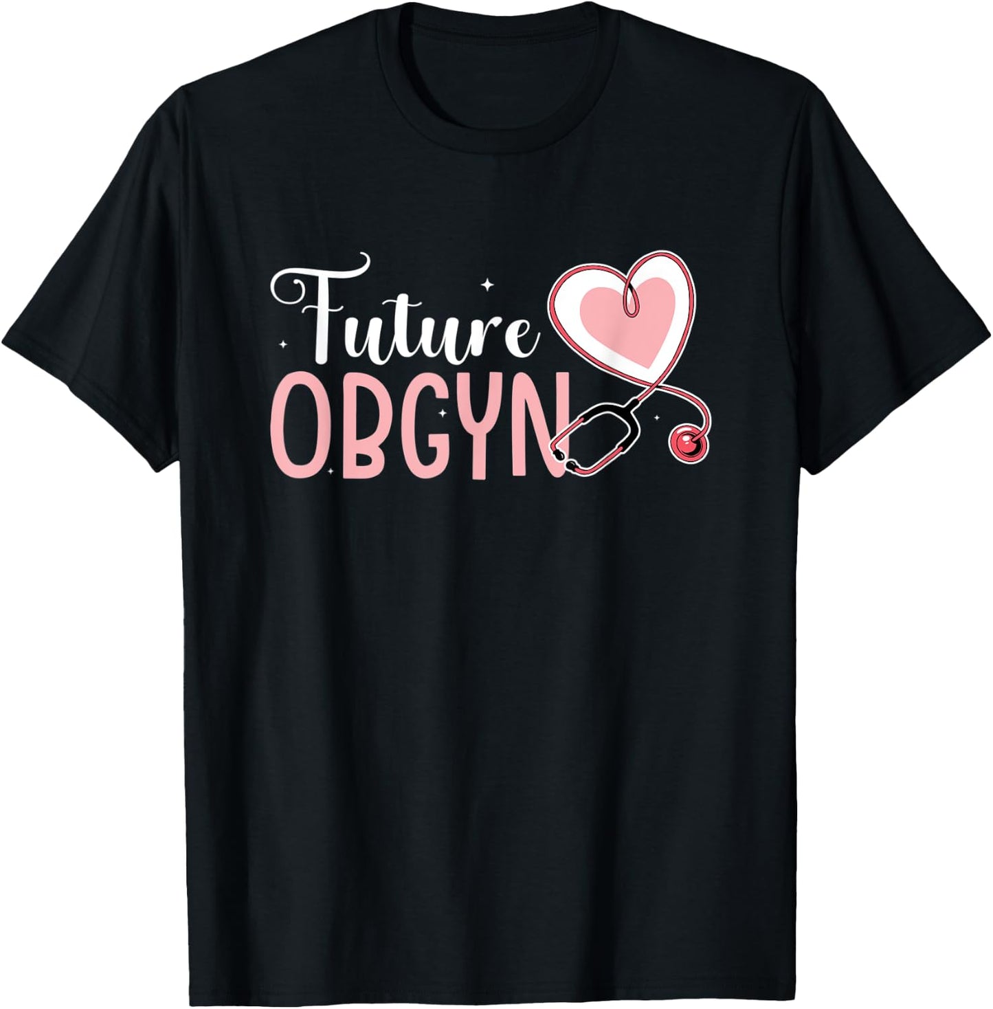 Future OBGYN OB Nurse Uterus OB Gyn T-Shirt - T-Shirt | Black