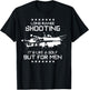 Long Range Shooting, It's Like Golf But T-Shirt - T-Shirt | Black