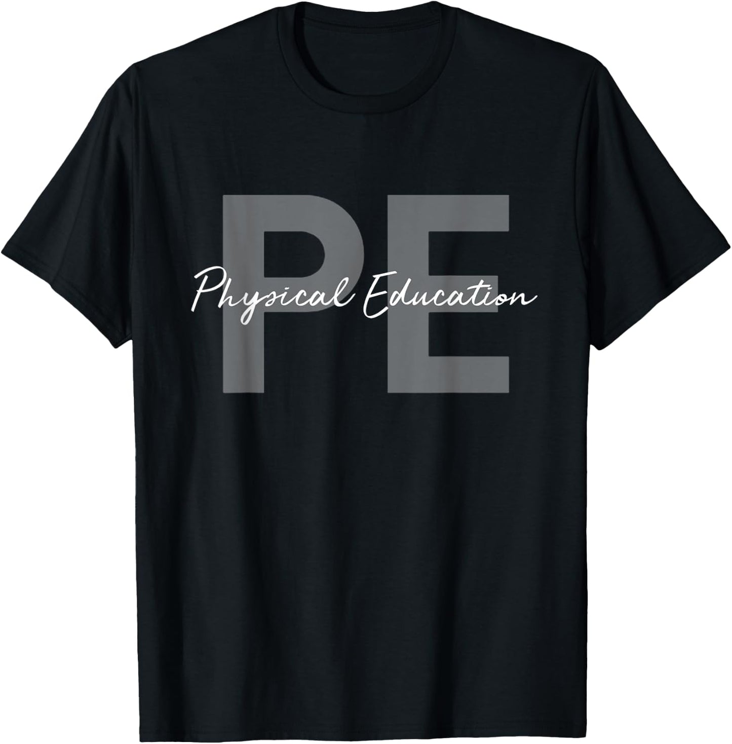 PE Teacher Physical Education T-Shirt - T-Shirt | Black