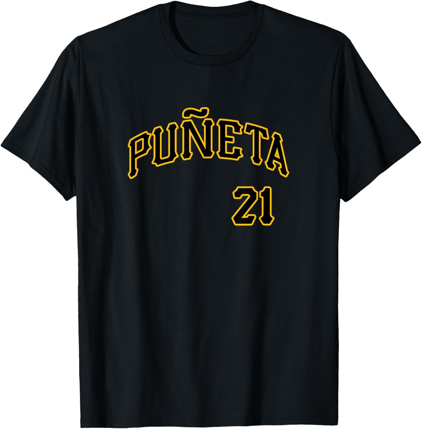 Puneta 21 Puerto Rico 21 Boricua Baseball Santurce Souvenir T-Shirt - T-Shirt | Black