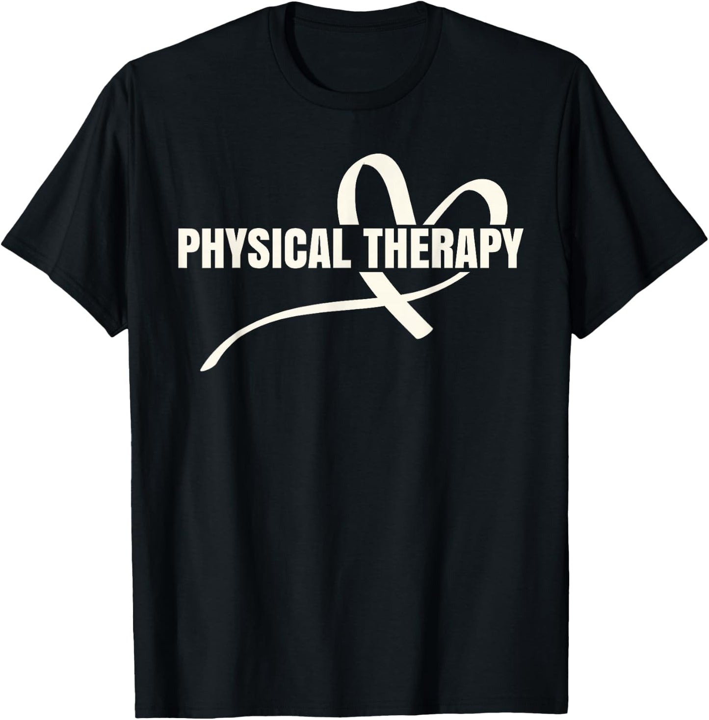 PTA Physiotherapy PT Therapist Love Physical Therapy T-Shirt - T-Shirt | Black