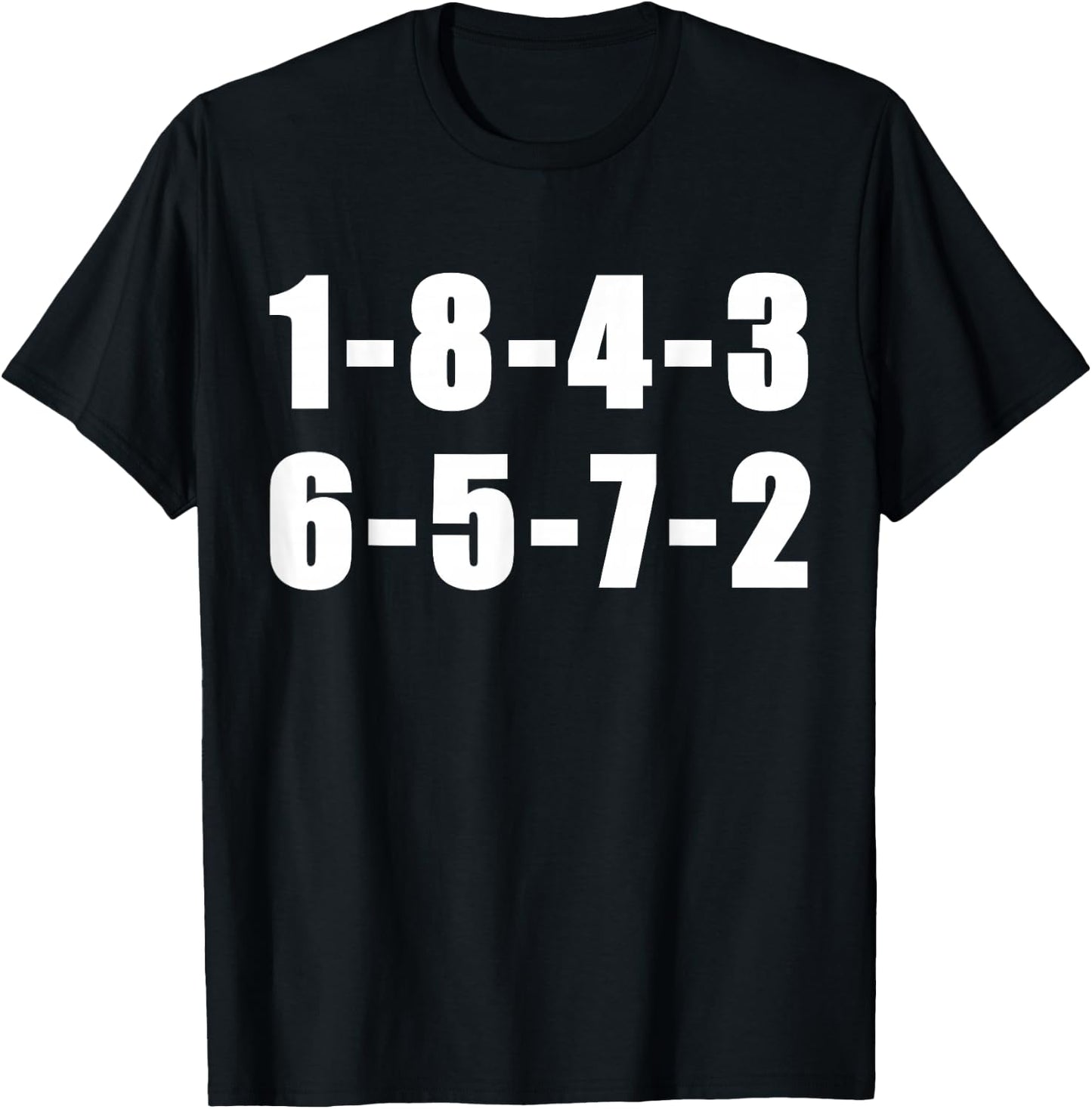 18436572 Firing Order Small Block Engine V8 Big Block T-Shirt - T-Shirt | Black