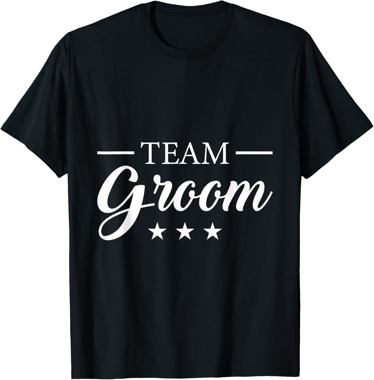 Team Groom Bachelor Party Team Groom T-Shirt - T-Shirt | Black