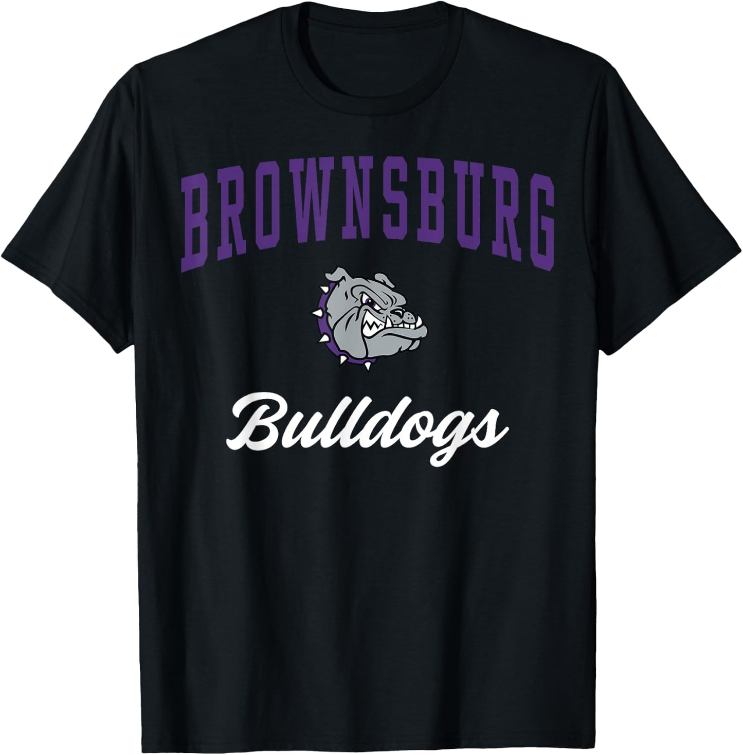 Brownsburg High School Bulldogs C3 T-Shirt - T-Shirt | Black