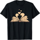Funny Book Lover Design Men Women Kids Bookworm Librarian T-Shirt - T-Shirt | Black