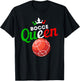 Bocce Ball Gift - Fun Yard Game - Bocce Queen T-Shirt - T-Shirt | Black