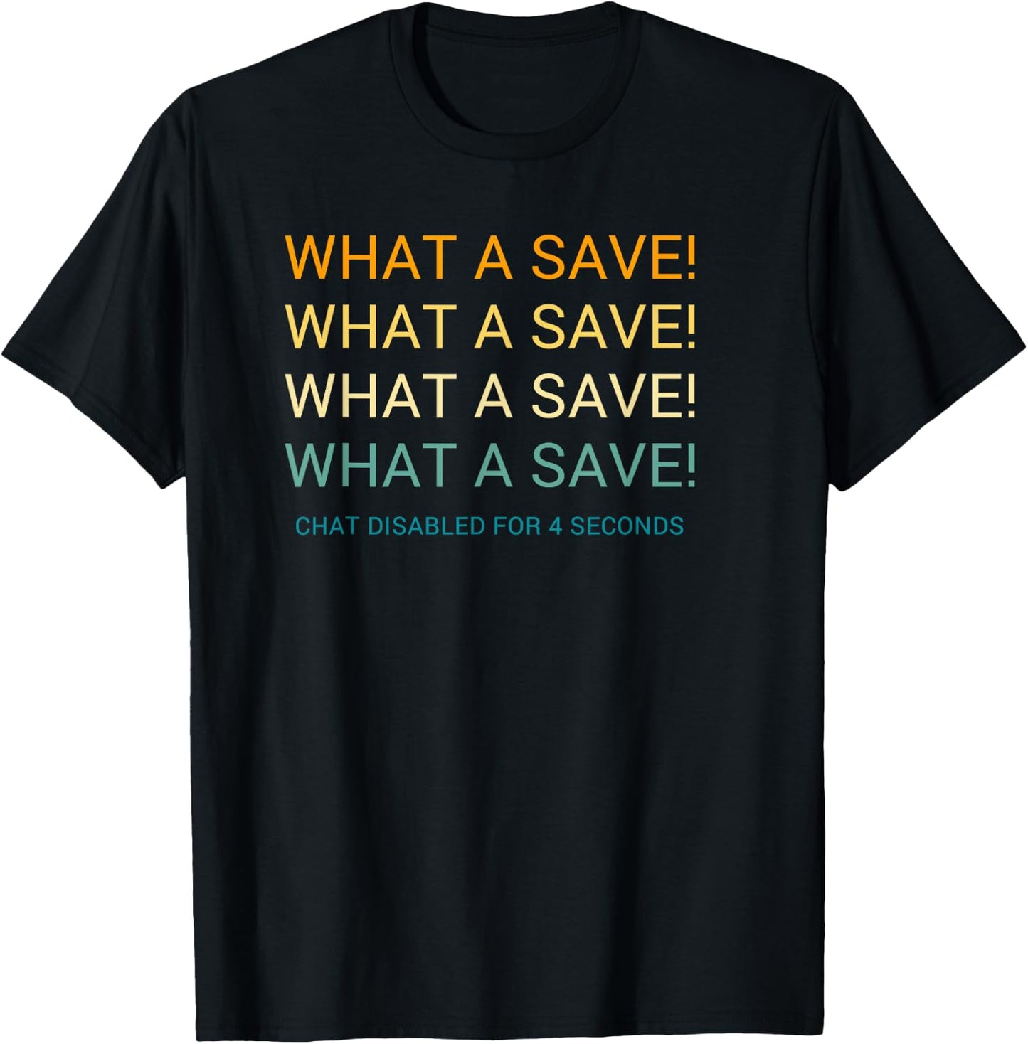 Vintage What A Save Chat Disabled Rocket Soccer Game T-Shirt - T-Shirt | Black