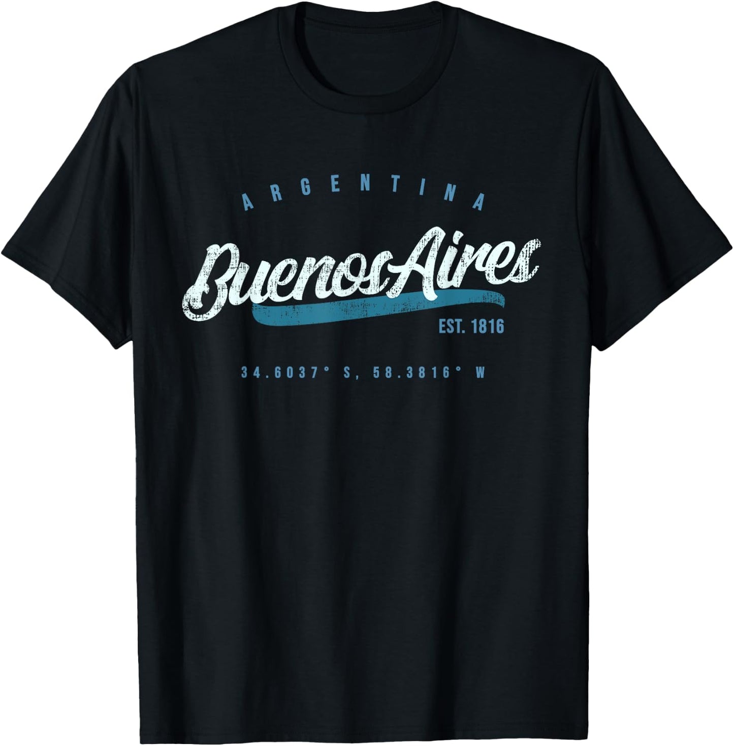 Buenos Aires Travel Argentina T-Shirt - T-Shirt | Black