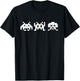 80s Video Game Vintage Retro Arcade Nostalgia Gamer T-Shirt - T-Shirt | Black