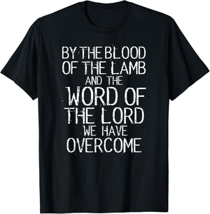 Bible Verse Revelation 12:11 T-Shirt - T-Shirt | Black