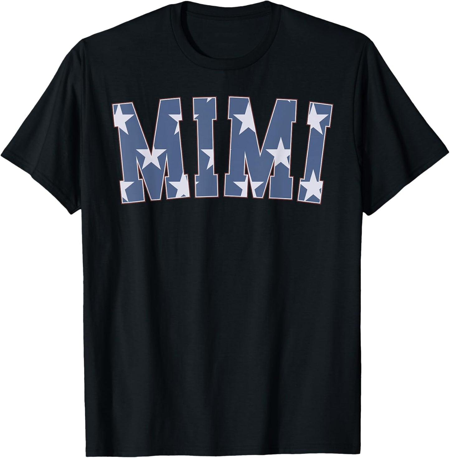 American Flag Mimi Matching Family 4th of July Kids Men T-Shirt - T-Shirt | Black