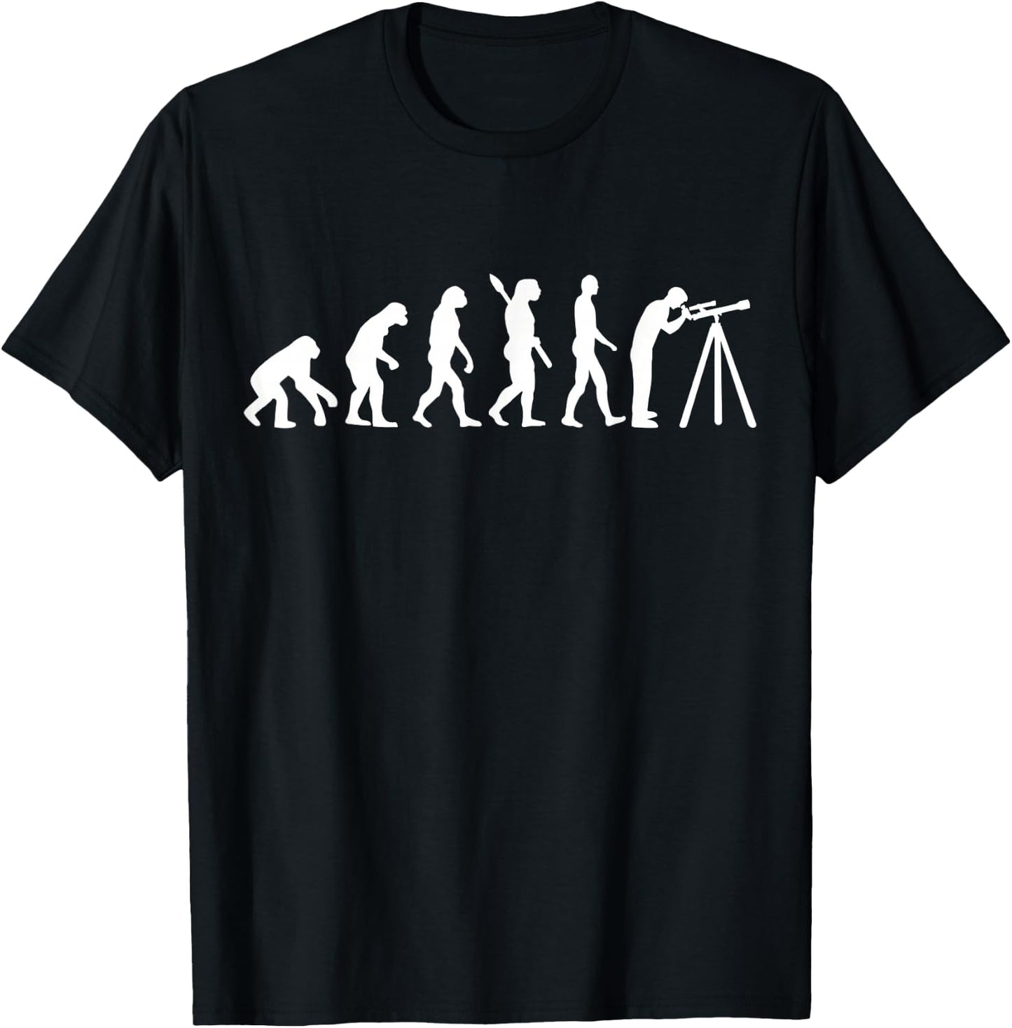 Evolution astronomy T-Shirt - T-Shirt | Black
