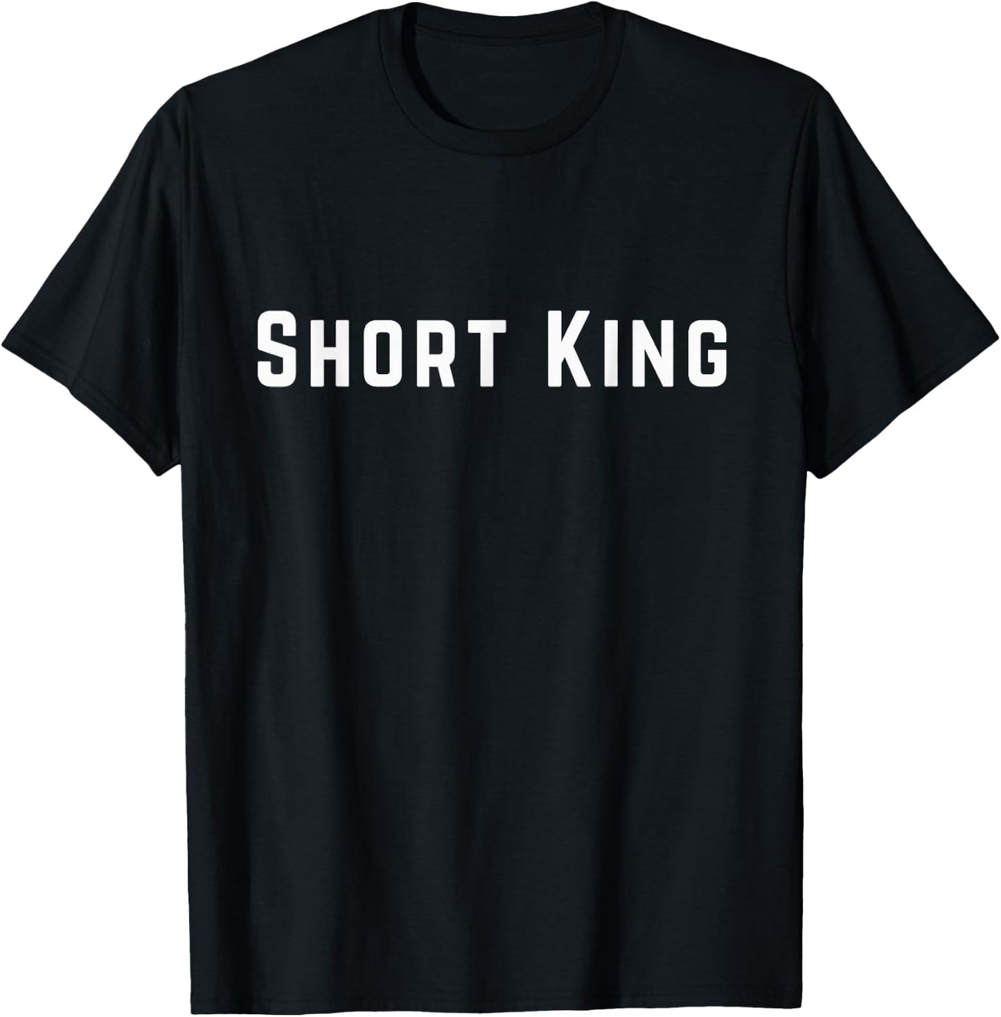 Short King T-Shirt - T-Shirt | Black
