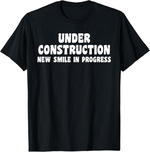Funny Dental Implant Surgery Post Get Well Soon T-Shirt - T-Shirt | Black