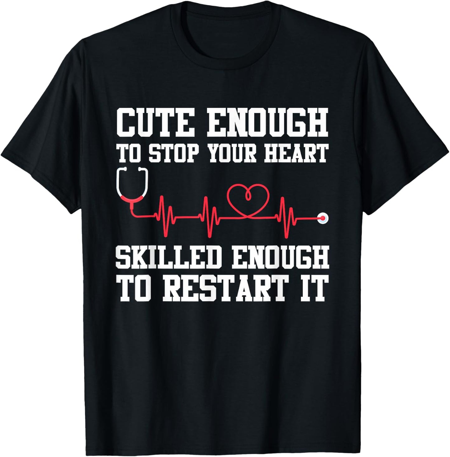 Nurse Nursing Funny Nurse T-Shirt - T-Shirt | Black