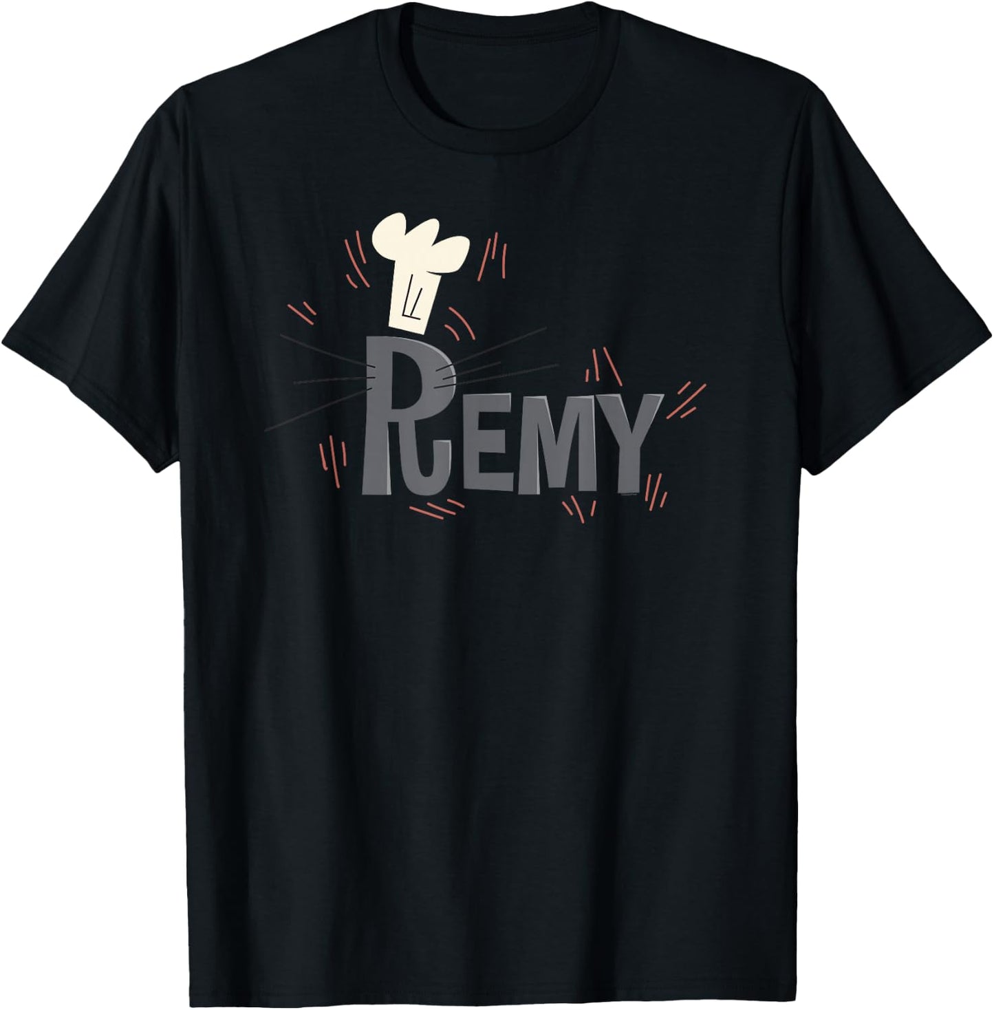 Disney Pixar Ratatouille Remy T-Shirt - T-Shirt | Black