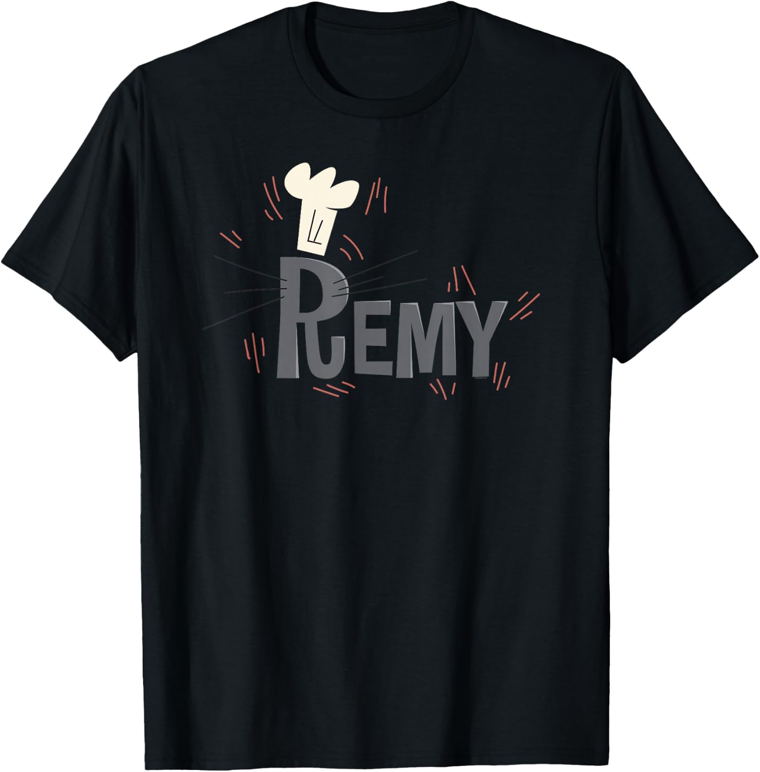 Disney Pixar Ratatouille Remy T-Shirt - T-Shirt | Black