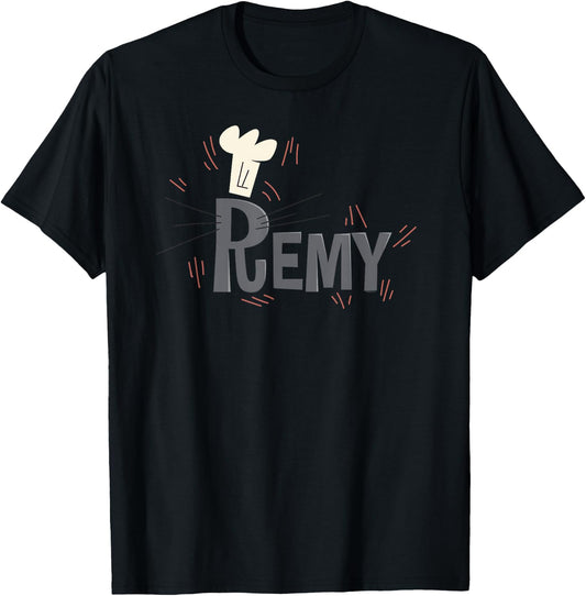 Disney Pixar Ratatouille Remy T-Shirt - T-Shirt | Black