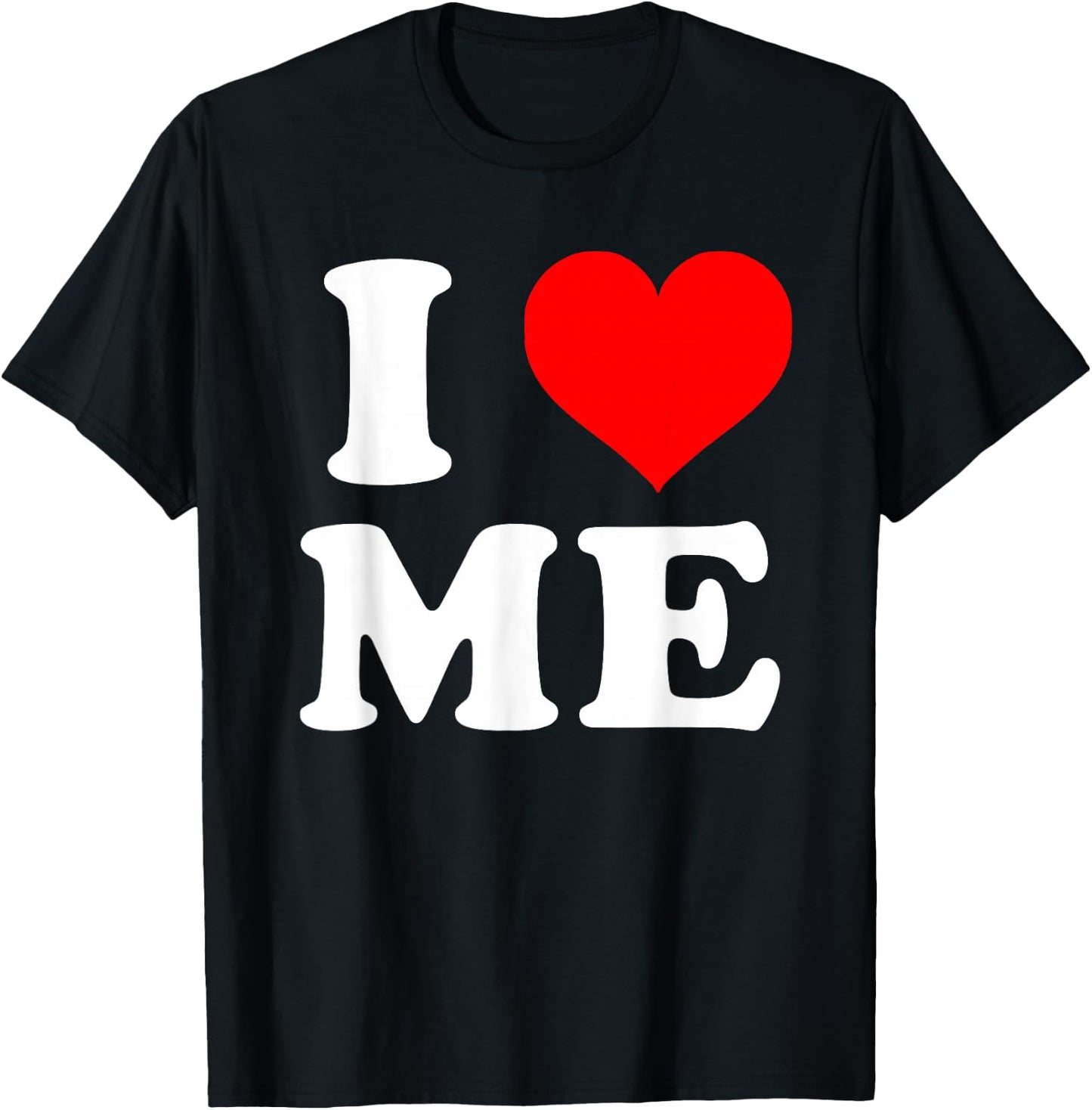 I Heart me T-Shirt - T-Shirt | Black