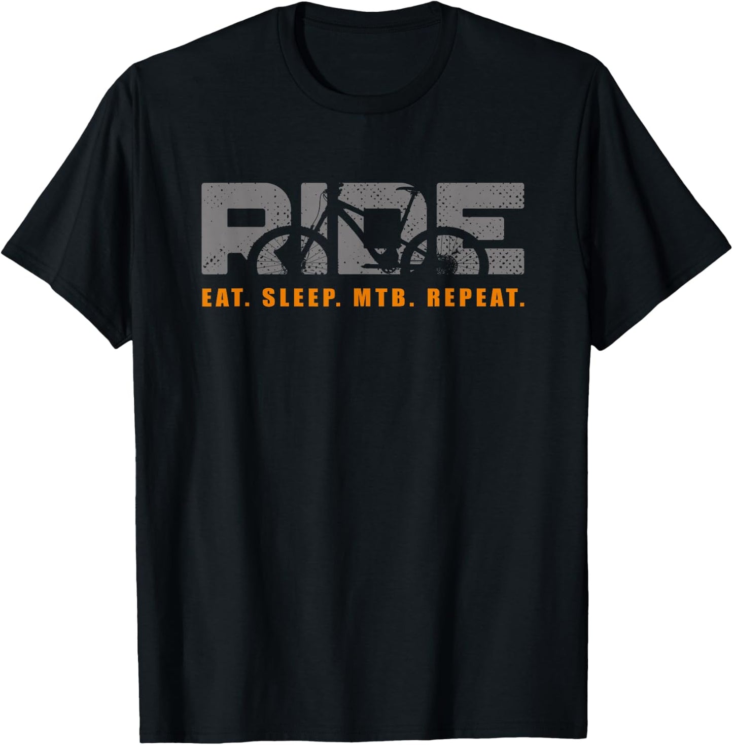 Mountain Bike - Vintage MTB T-Shirt - T-Shirt | Black