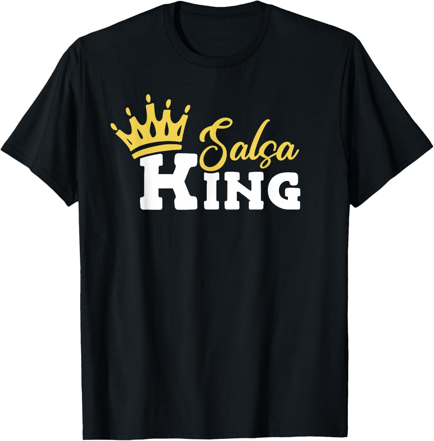 Salsa King Salsa Dancing T-Shirt - T-Shirt | Black