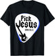 Jesus Christ Guitar Religion Christianity Catholic God T-Shirt - T-Shirt | Black