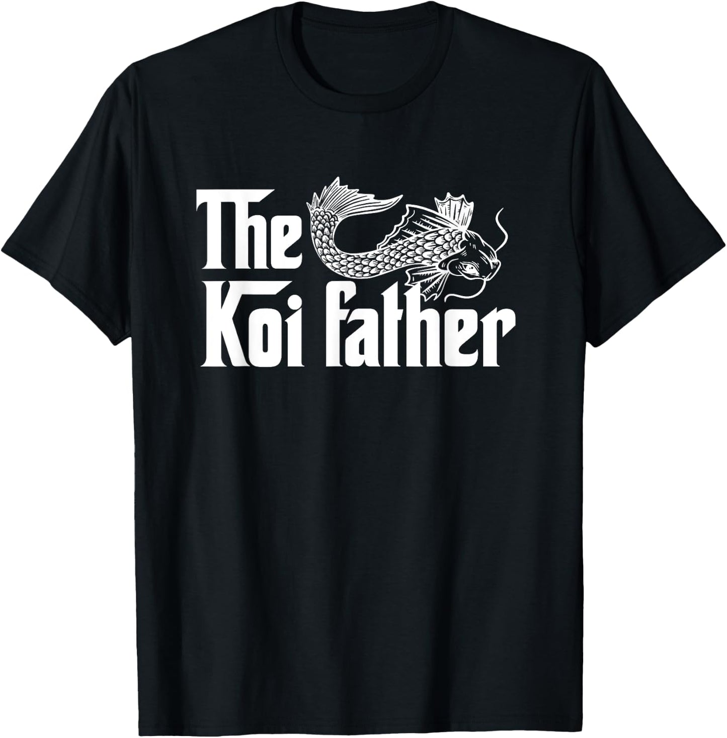 The koi father koi fish breeders and owners T-Shirt - T-Shirt | Black